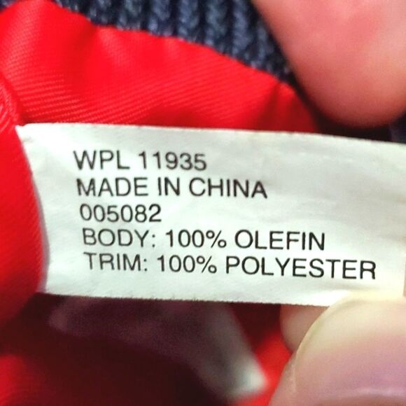 Worthington Preppy Blue Striped Knitted Mini Hobo Bag - Picture 8 of 8